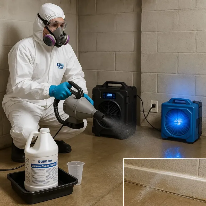 Sanitization and Odor Removal process in Sackets Harbor, NY