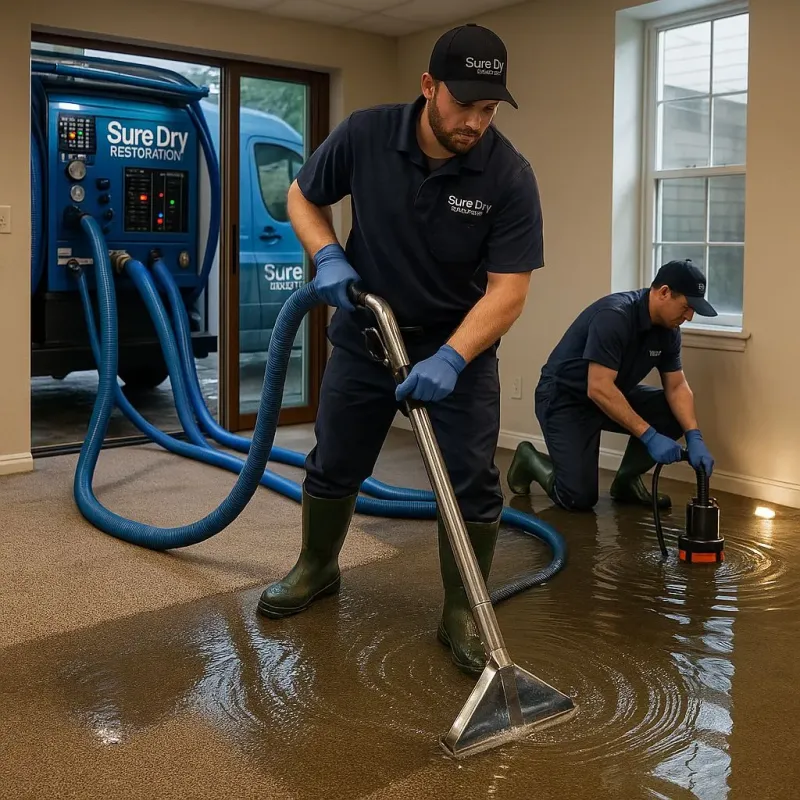 Water Extraction and Removal process in Sackets Harbor, NY